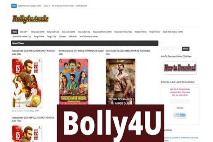 Bolly4u.com: The Ultimate Destination For Bollywood Enthusiasts
