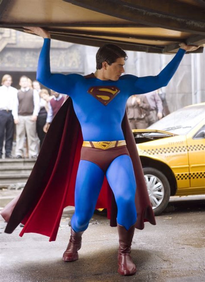 Brandon Routh in Superman Returns.