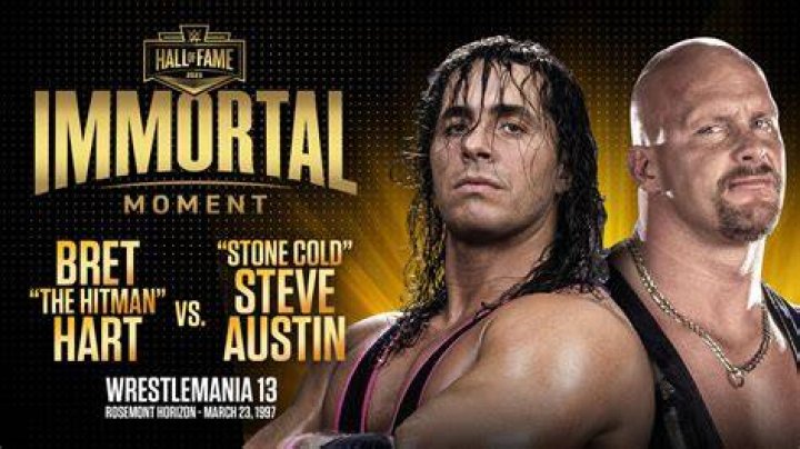 Bret Hart v Stone Cold WrestleMania 13