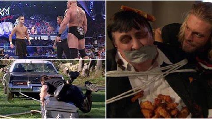 Brock Lesnar Destroying Zach Gowen & 9 Other Disturbing SmackDown Moments You Forgot About