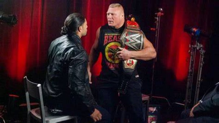 Brock Lesnar v CM Punk SummerSlam 2013 Cropped