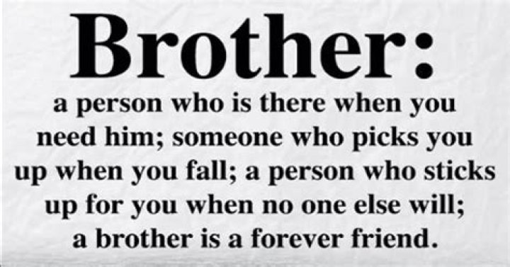 Brother A Person Who is There