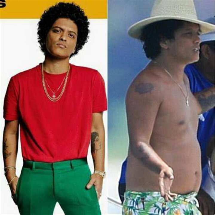 Bruno Mars weight