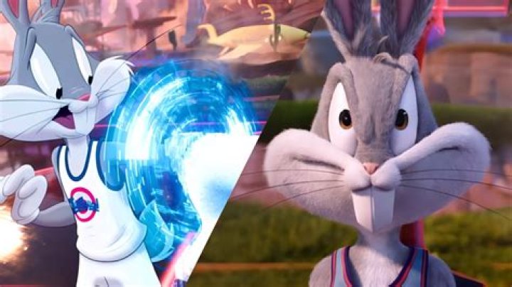 Bugs and Lola Bunny from Space Jam