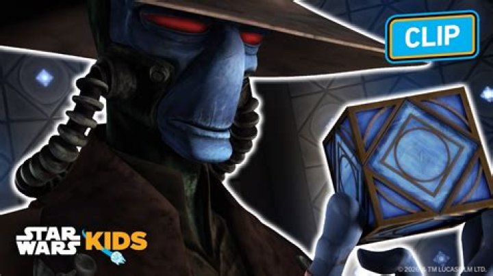 Cad Bane steals a Jedi holocron from the Jedi temple in Star Wars The Clone Wars