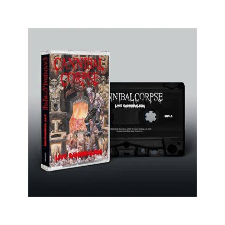 CANNIBAL CORPSE Live Cannibalism TAPE, 12,99