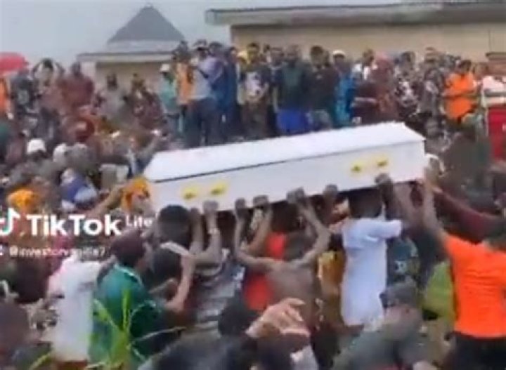Captivating Video of Mohbad Burial Emotional Farewell