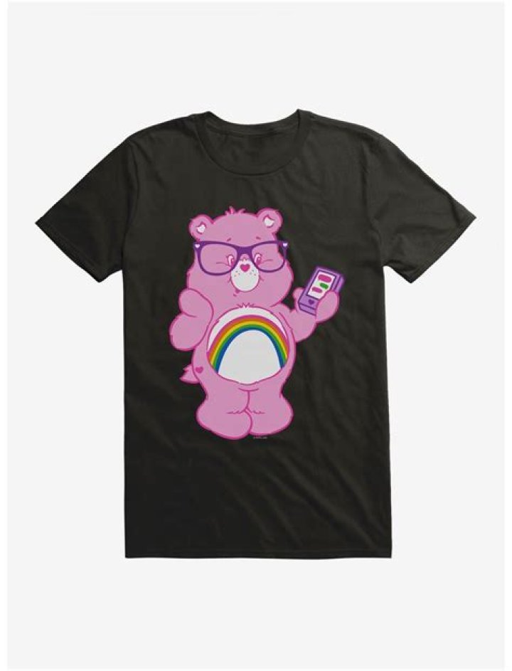 Care Bears Cheer Bear Texting TShirt Hot Topic