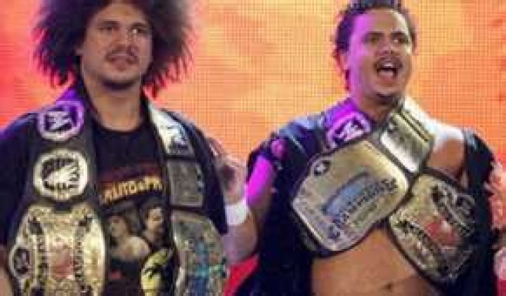 Carlito and Primo as Unified Tag Team Champions
