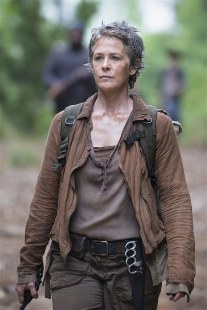 Carol from The Walking Dead with short hair