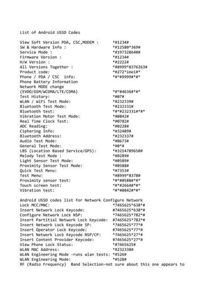 Cell C USSD codes