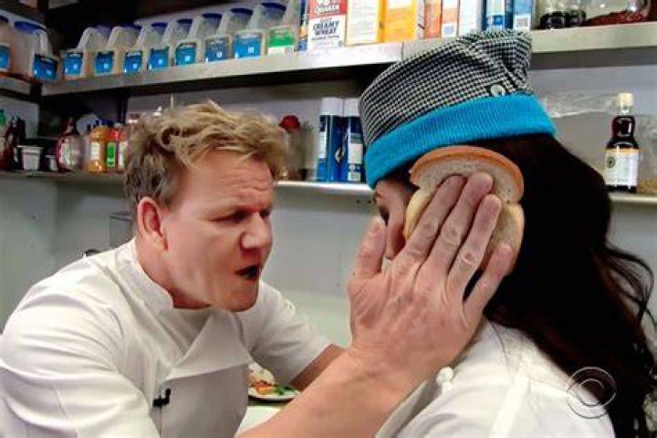 Chef Gordon Ramsay in a promo image for Hell's Kitchen