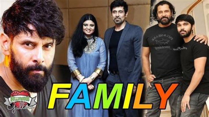 Chiyaan Vikram Family With Parents, Wife, Son, Daughter and Uncle YouTube
