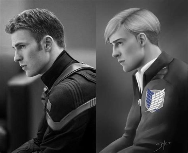Chris Evans as Erwin Smith in Attack On Titan (Live Action Adaptation) 