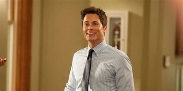 Chris Traeger smiles