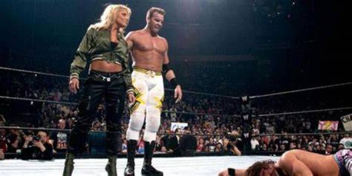 Christian and Trish Stratus at WM 20