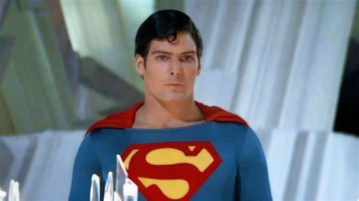 Christopher Reeve as Superman in 1978.