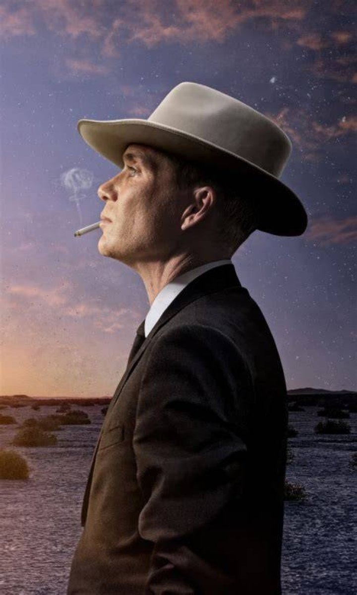 Cillian Murphy as J. Robert Oppenheimer in Oppenheimer