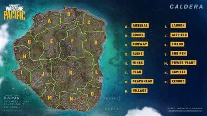 Cod Warzone Pacific map: All the changes coming with Caldera season one