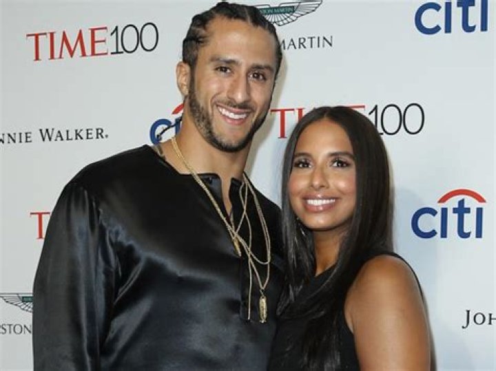Colin Kaepernick and New Girlfriend Ness Nitty Attend Charity Event