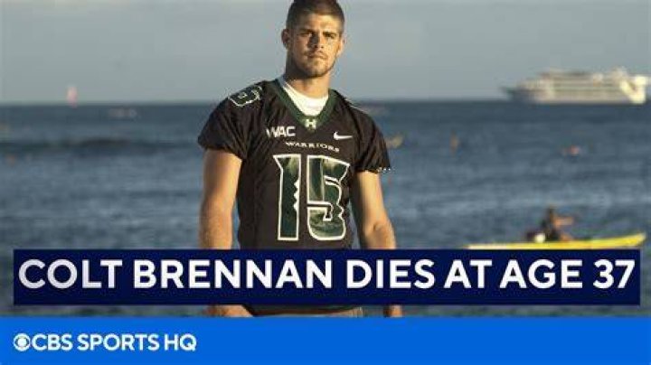 Colt Brennan dead at 37 Hawaii football legend dies 'at rehab