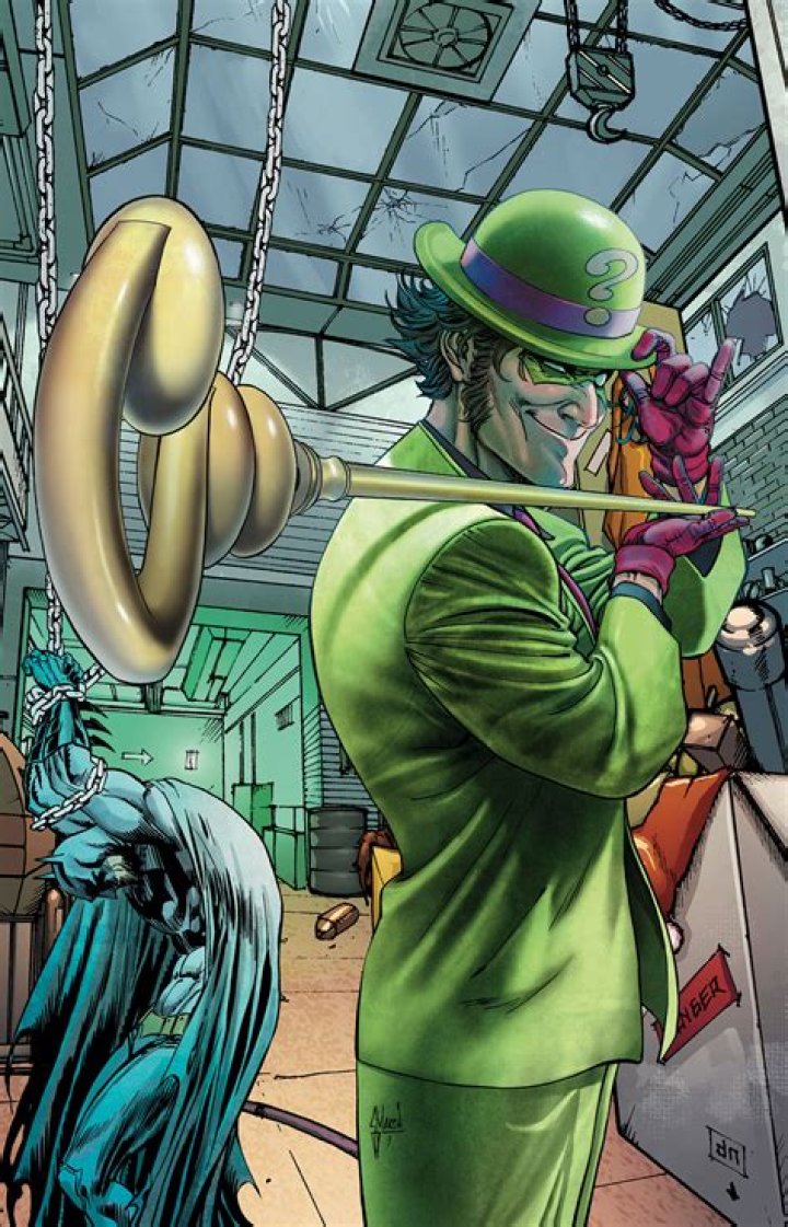 Comic Book Criminals Batman Riddler
