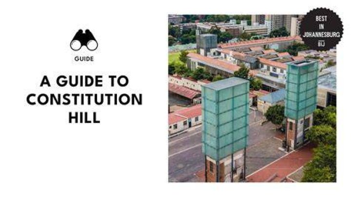 Constitution Hill is home to some of the city's most important museums and heritage buildings, and the Constitutional Court of South Africa. Photo / Getty Images