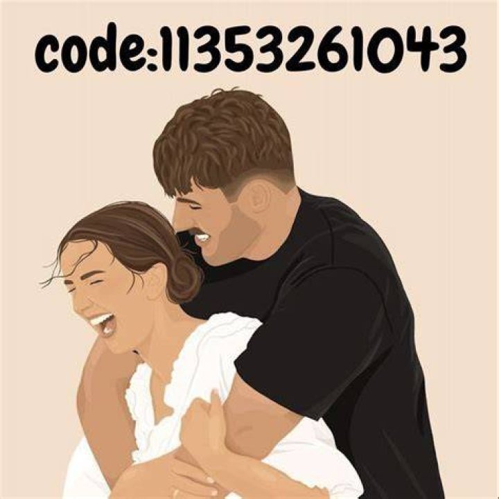 Couple Decal! in 2023 Family decals, Pic code, Roblox image ids