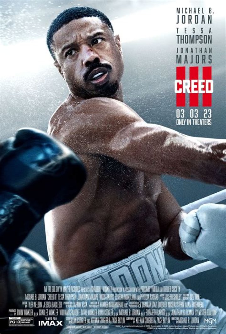 creed 3 teaser poster shows off michael b. jordan