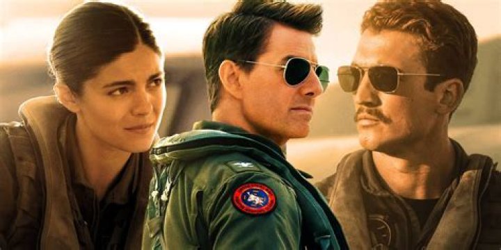 Custom image of Phoenix, Maverick and Rooster in Top Gun 2