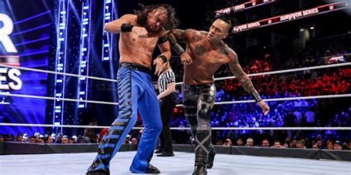 Damian Priest and Shinsuke Nakamura at Survivor Series Cropped