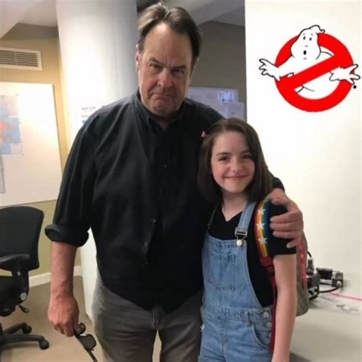 Dan Aykroyd and Mckenna Grace in Ghostbusters