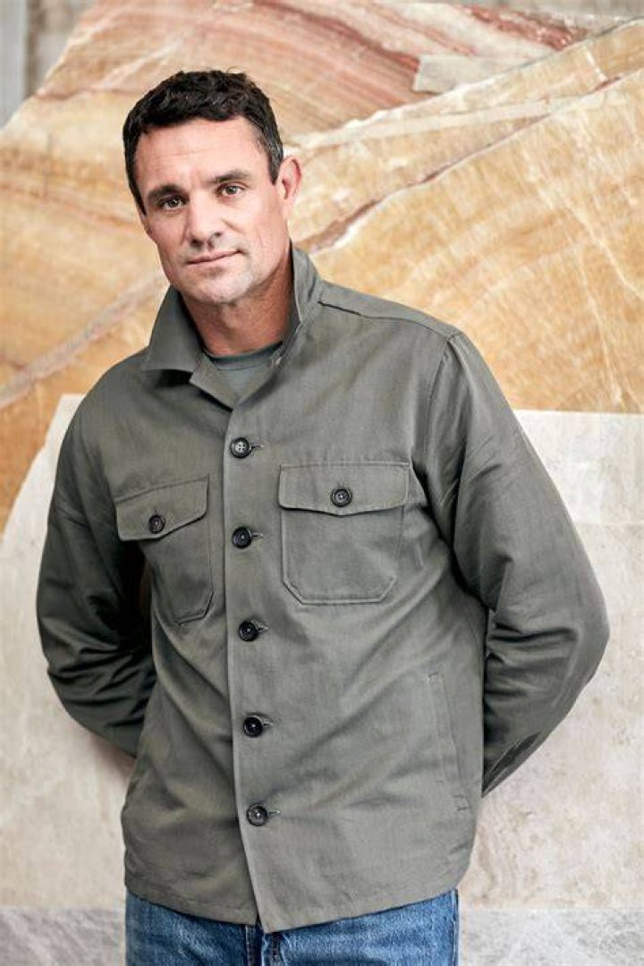 Dan wears Crane Brothers jacket and jeans, Untouched World T-shirt. Photo / Babiche Martens