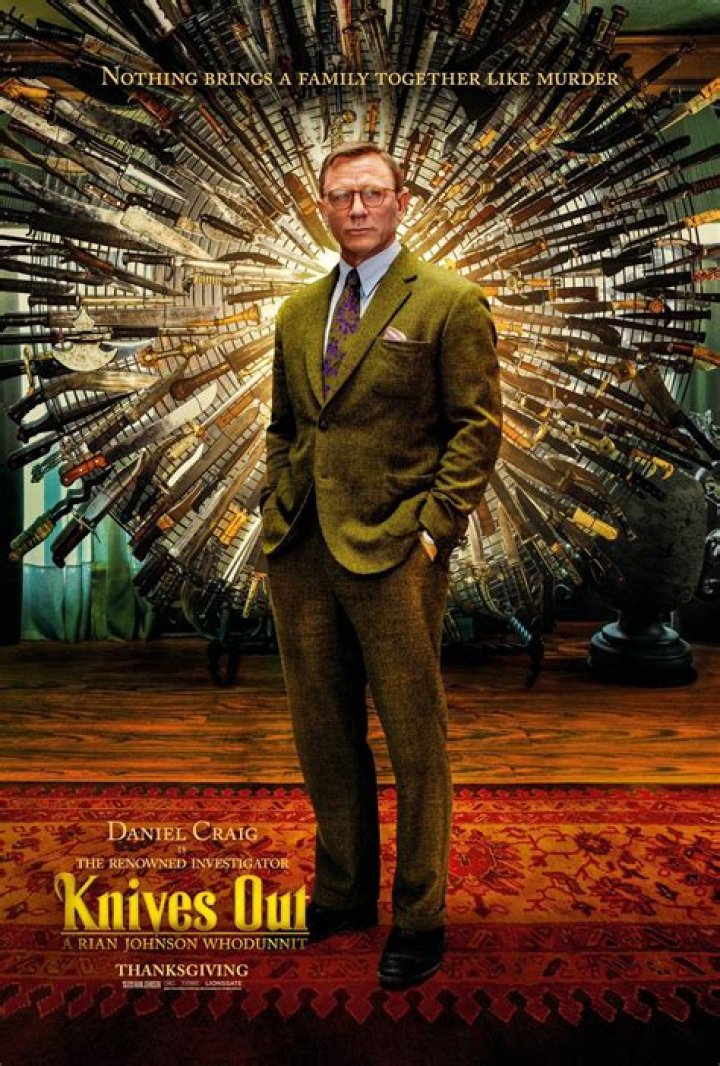 Daniel Craig in Knives Out 2