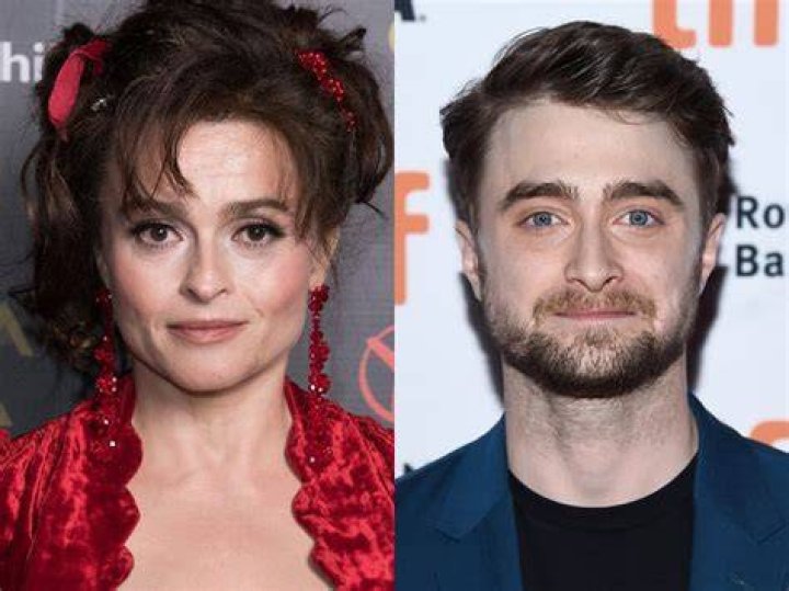 Daniel Radcliffe and Helena Bonham Carter in Return to Hogwarts