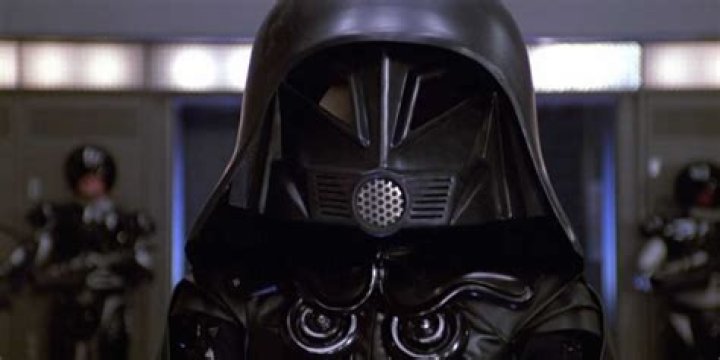 Dark Helmet on the bridge in Spaceballs
