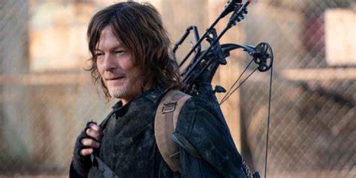 Daryl from The Walking Dead looking serious