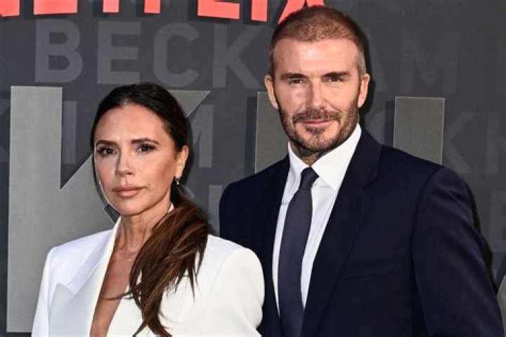 David and Victoria Beckham arrive for the wedding ceremony of Prince Harry and Meghan Markle at St. George's Chapel in Windsor Castle in Windsor, near London, England. Photo / AP