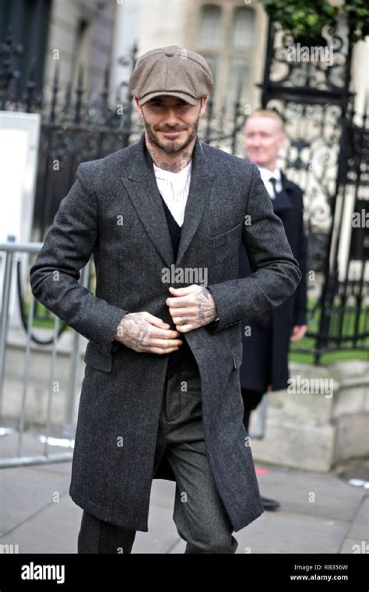 David Beckham arrives for the wedding ceremony of Prince Harry and Meghan Markle at St. George's Chapel in Windsor Castle in Windsor, near London, England. Photo / AP