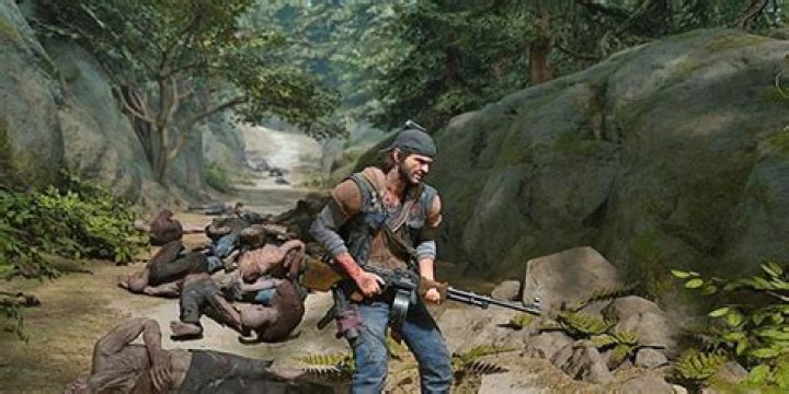 Deek wields the Big Game rifle in Days Gone.
