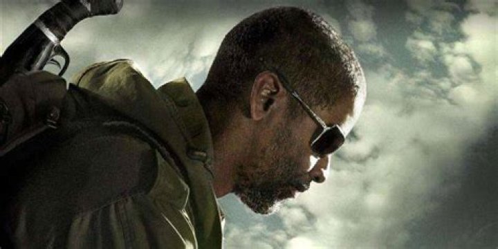 Denzel Washington as Eli in a promo for The Book of Eli.