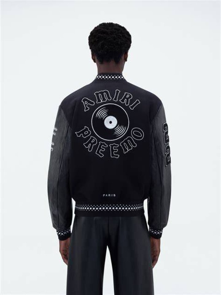 DJ Premier at the Amiri Menswear Fall-Winter 2023-2024 show