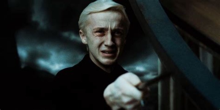 Draco cries as he tries to kill Dumbledore Harry Potter