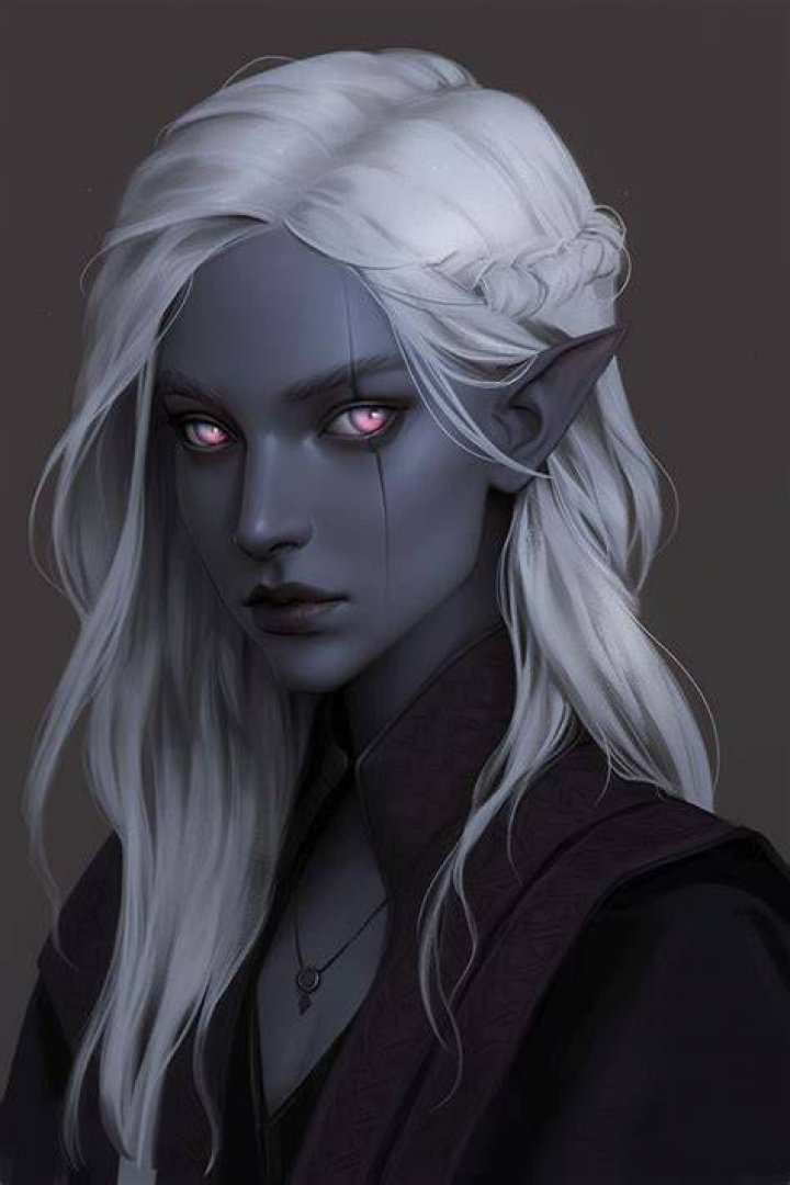 Drow Female: The Enigmatic Dark Elves Of Dungeons And Dragons