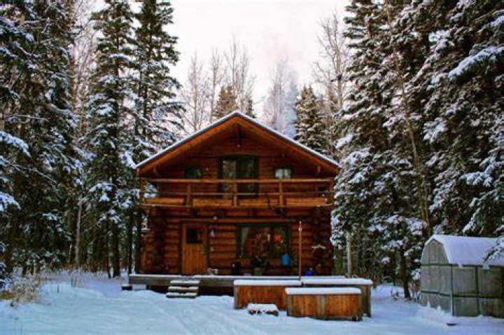 Dry Cabin Mansion, Alaska [2234x1489] CabinPorn