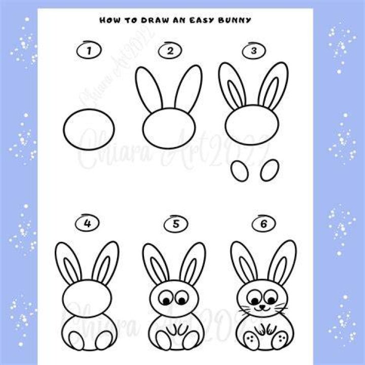 Easter Bunny Drawing Easy