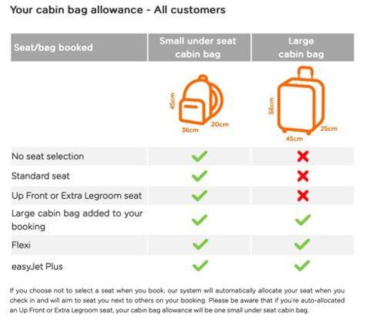 EasyJet passenger's epic fail after attempting to cheat baggage restrictions