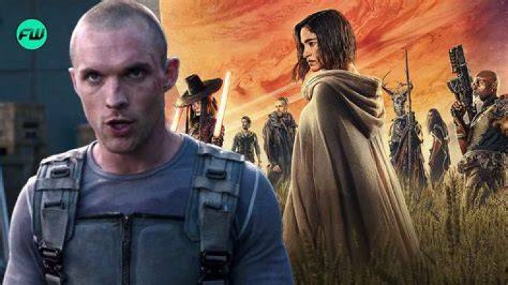 Ed Skrein as Atticus Noble Gasping in Rebel Moon Part One A Child of Fire
