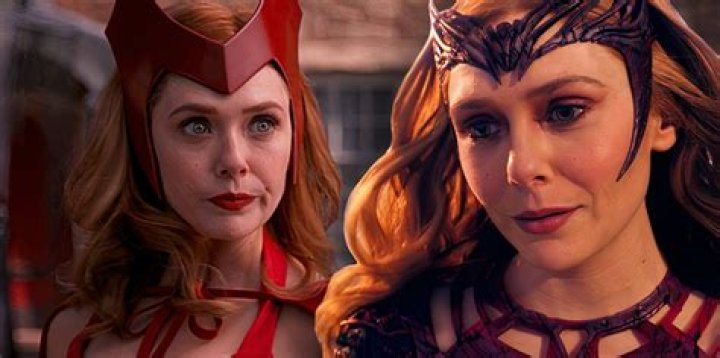 Elizabeth Olsen as Scarlet Witch Wanda Maximoff in Doctor Strange 2 in the Multiverse of Madness