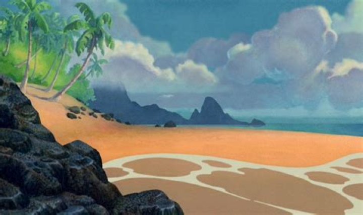 Empty Backdrop from Lilo and Stitch disney crossover Image (29243361